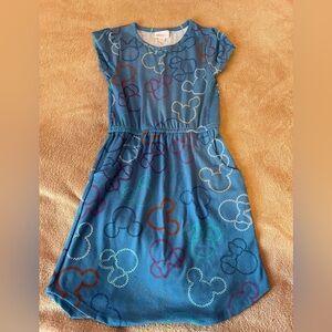 Girls Disney Lularoe Mae dress size 8